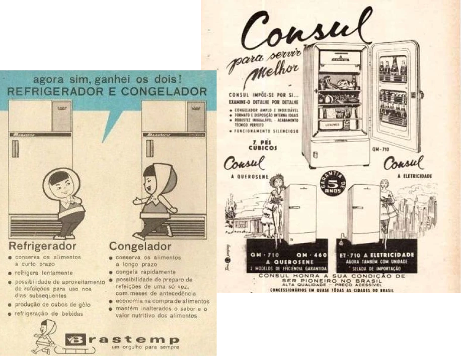 Flyer antigo Brastemp e Consul