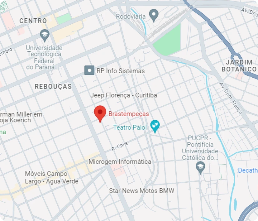 Localização Brastempeças